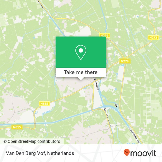 Van Den Berg Vof map