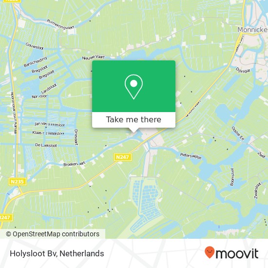 Holysloot Bv map