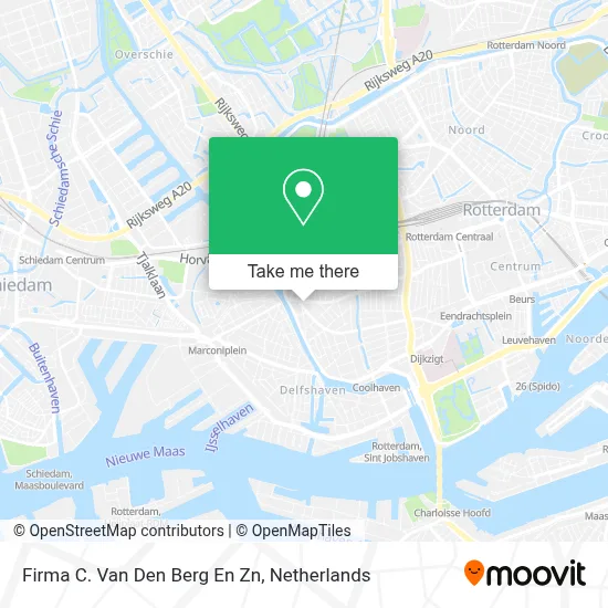 Firma C. Van Den Berg En Zn map