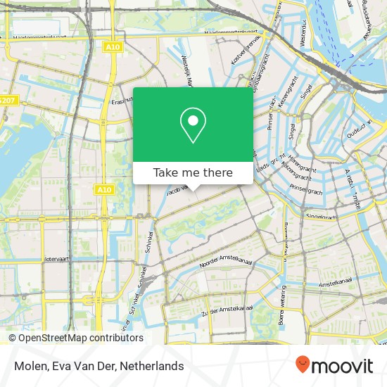 Molen, Eva Van Der map