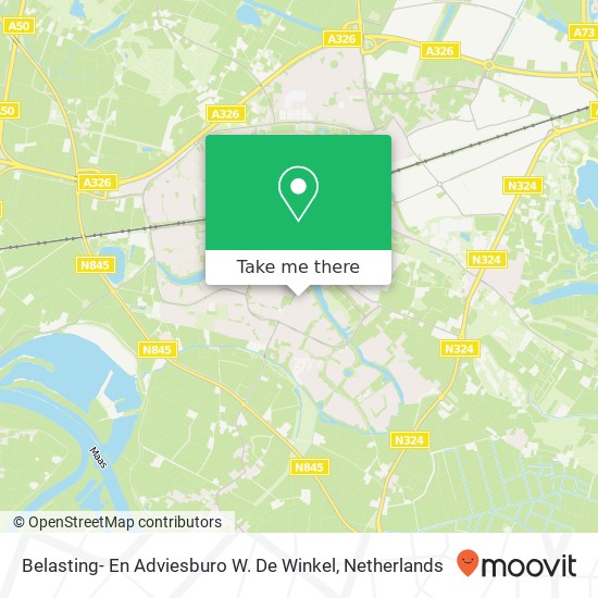 Belasting- En Adviesburo W. De Winkel map