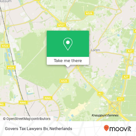 Govers Tax Lawyers Bv map