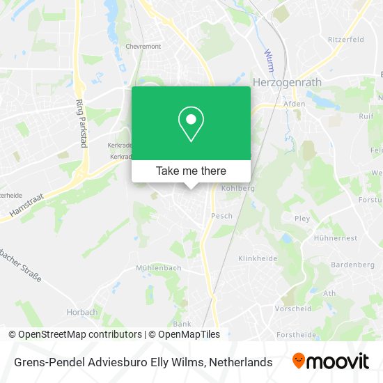 Grens-Pendel Adviesburo Elly Wilms map