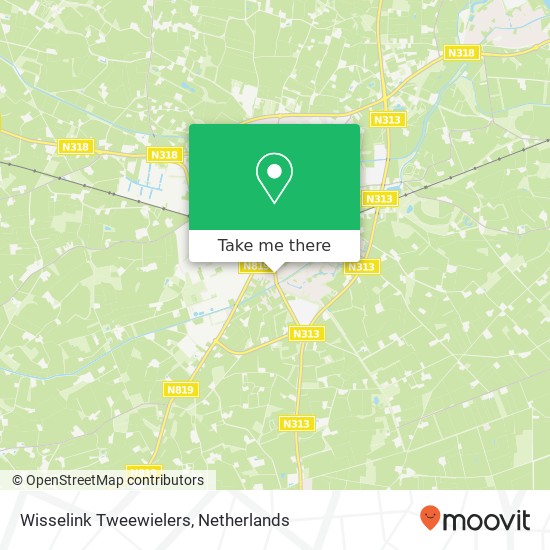 Wisselink Tweewielers Karte