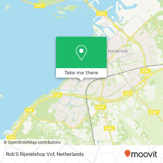 Rob'S Rijwielshop Vof map