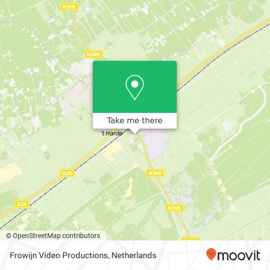 Frowijn Video Productions map