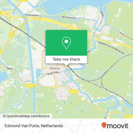 Edmond Van Putte map