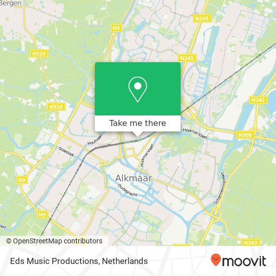 Eds Music Productions map