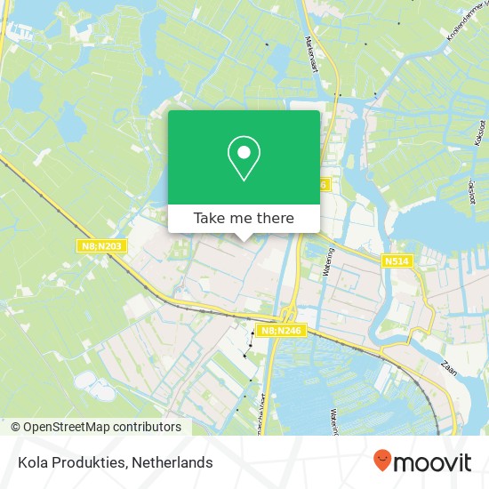 Kola Produkties map