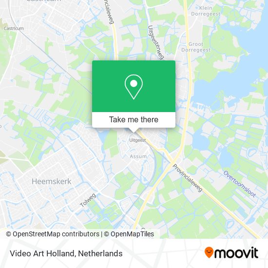 Video Art Holland map