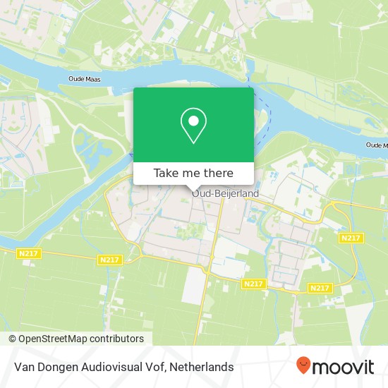 Van Dongen Audiovisual Vof map