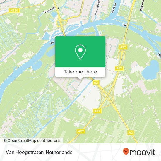 Van Hoogstraten map