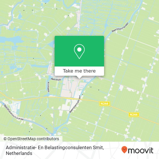 Administratie- En Belastingconsulenten Smit Karte