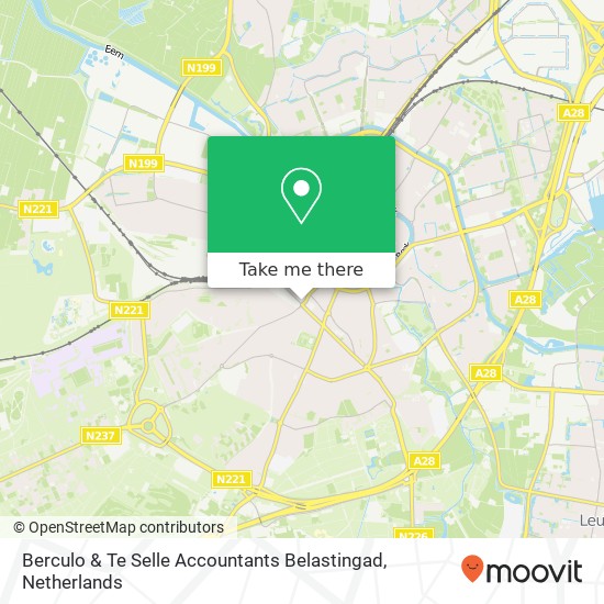 Berculo & Te Selle Accountants Belastingad map