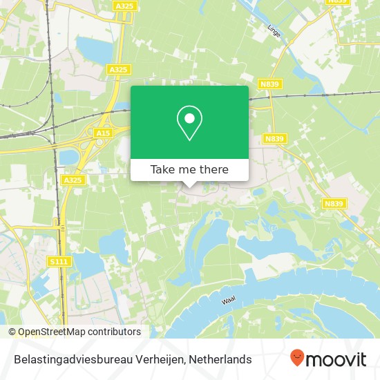 Belastingadviesbureau Verheijen map