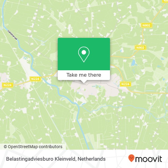 Belastingadviesburo Kleinveld map