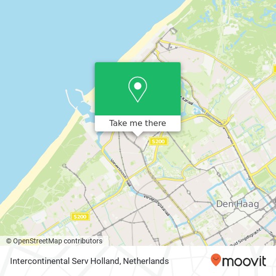 Intercontinental Serv Holland map