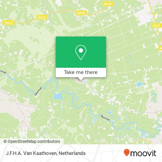 J.F.H.A. Van Kaathoven map