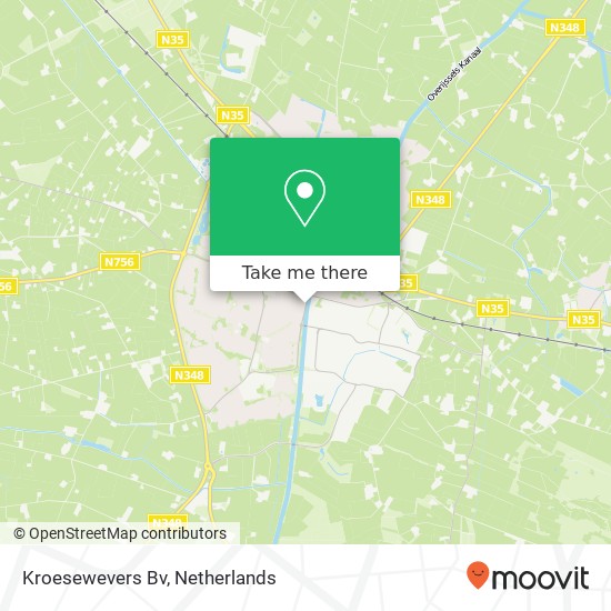 Kroesewevers Bv map