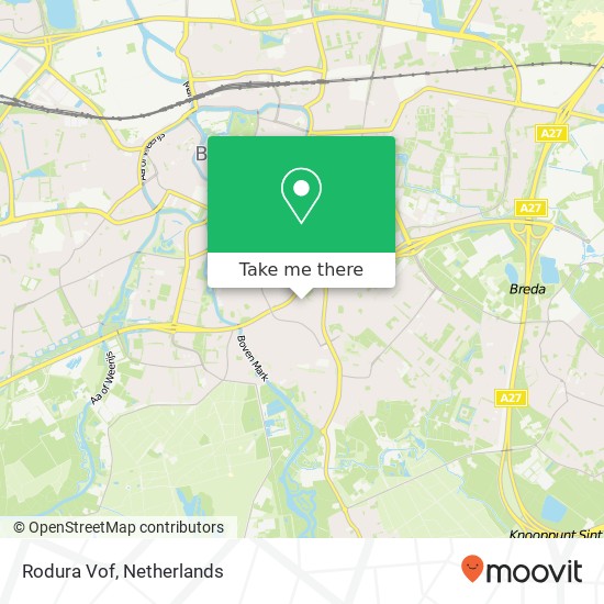 Rodura Vof map