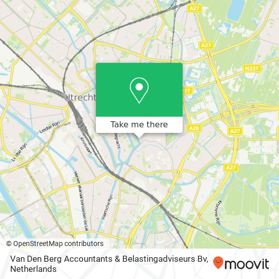 Van Den Berg Accountants & Belastingadviseurs Bv map