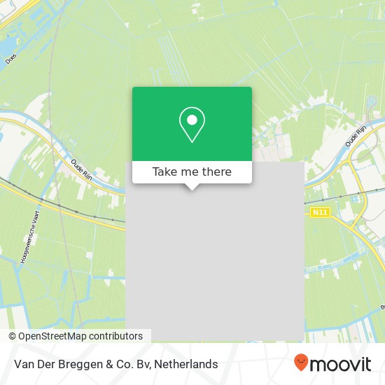 Van Der Breggen & Co. Bv map
