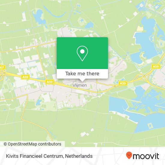 Kivits Financieel Centrum map