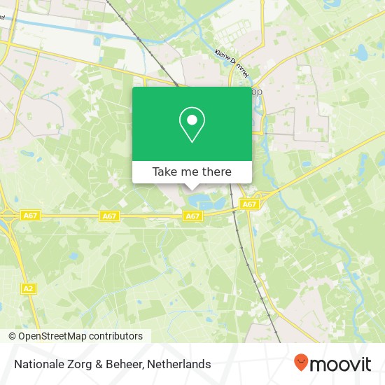 Nationale Zorg & Beheer map