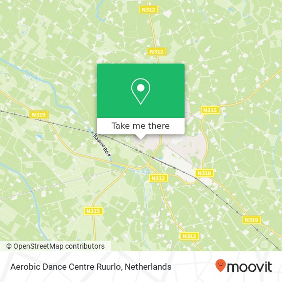 Aerobic Dance Centre Ruurlo Karte