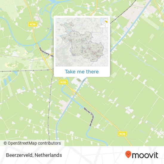 Beerzerveld map