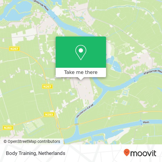 Body Training map