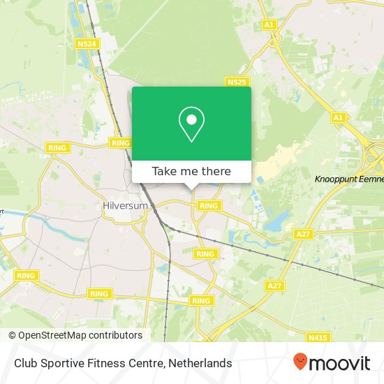 Club Sportive Fitness Centre map