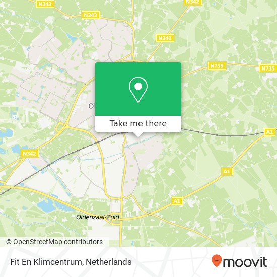 Fit En Klimcentrum map