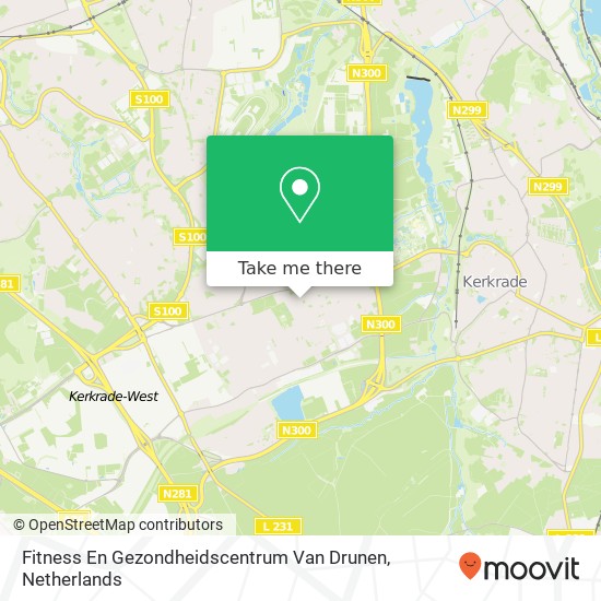 Fitness En Gezondheidscentrum Van Drunen Karte