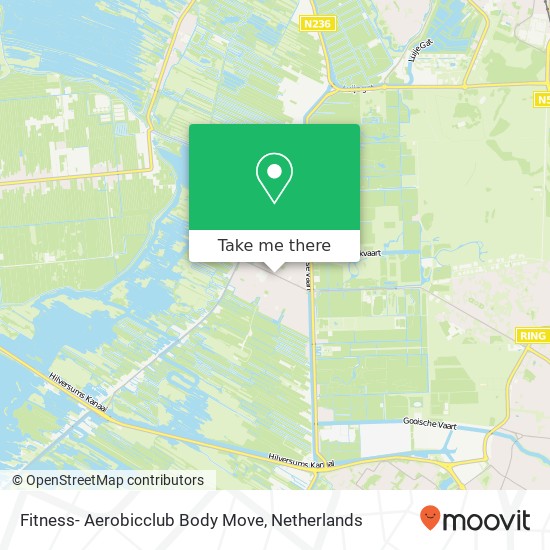 Fitness- Aerobicclub Body Move map