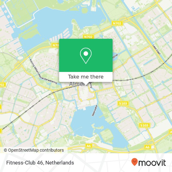 Fitness-Club 46 map