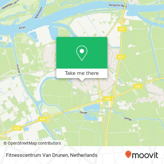 Fitnesscentrum Van Drunen Karte
