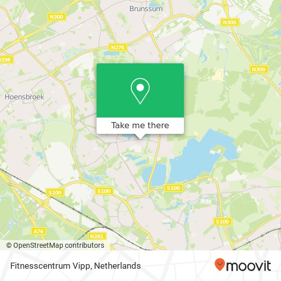 Fitnesscentrum Vipp map