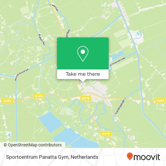 Sportcentrum Panatta Gym map