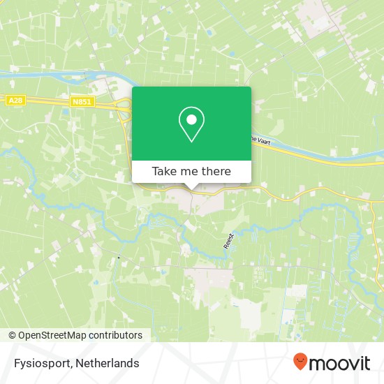 Fysiosport map