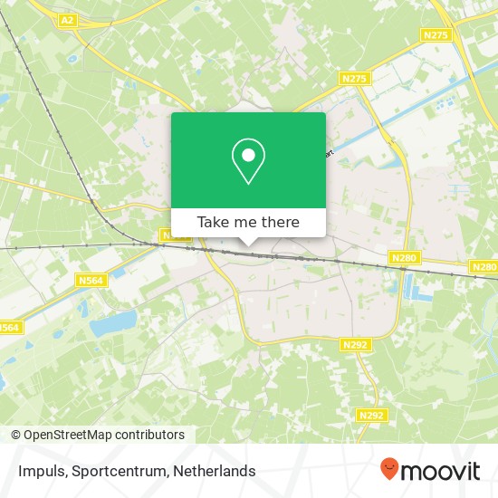 Impuls, Sportcentrum map