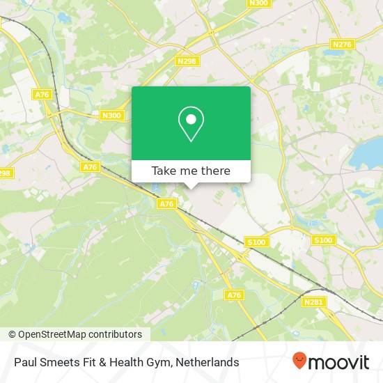 Paul Smeets Fit & Health Gym map