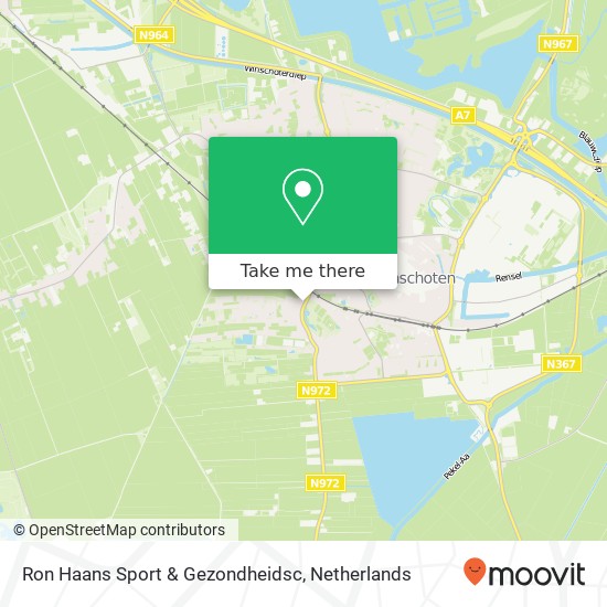 Ron Haans Sport & Gezondheidsc map