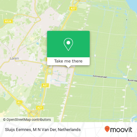 Sluijs Eemnes, M N Van Der map