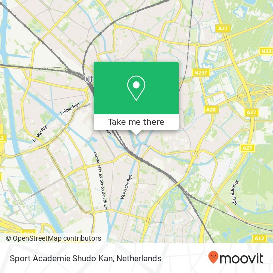 Sport Academie Shudo Kan map