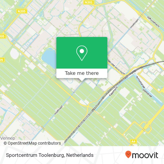 Sportcentrum Toolenburg map