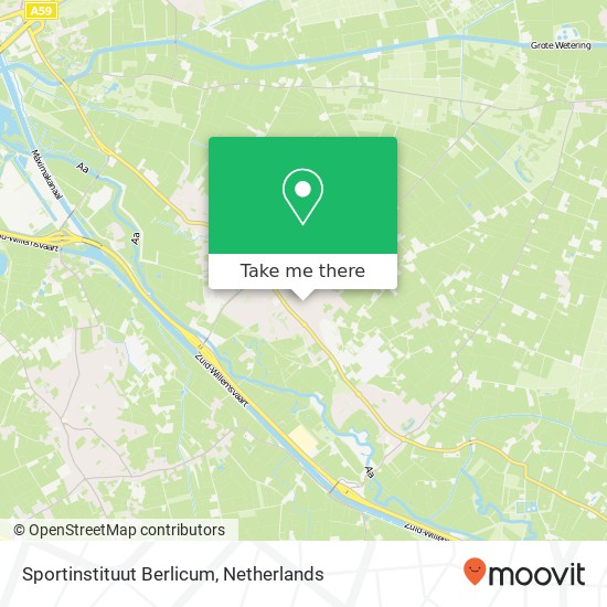 Sportinstituut Berlicum map