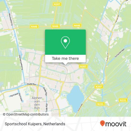 Sportschool Kuipers Karte