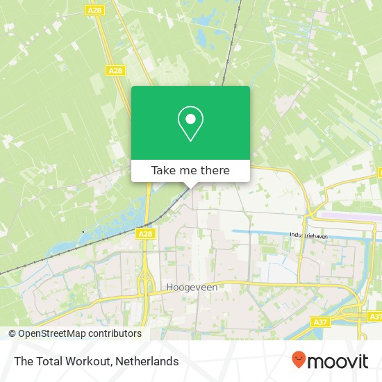 The Total Workout map