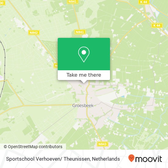 Sportschool Verhoeven/ Theunissen map